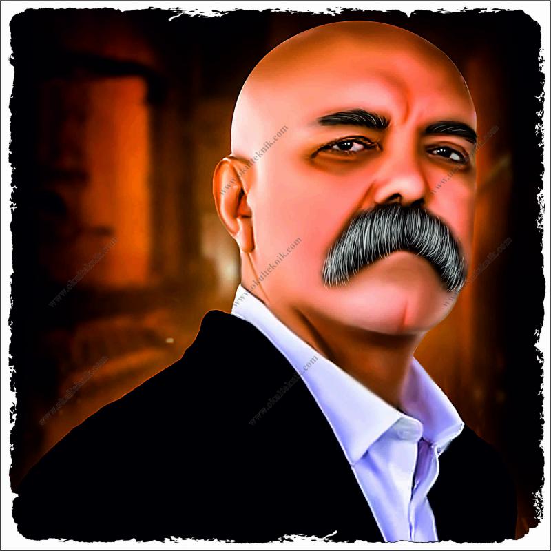 Çukur Ahşap Retro Baskı