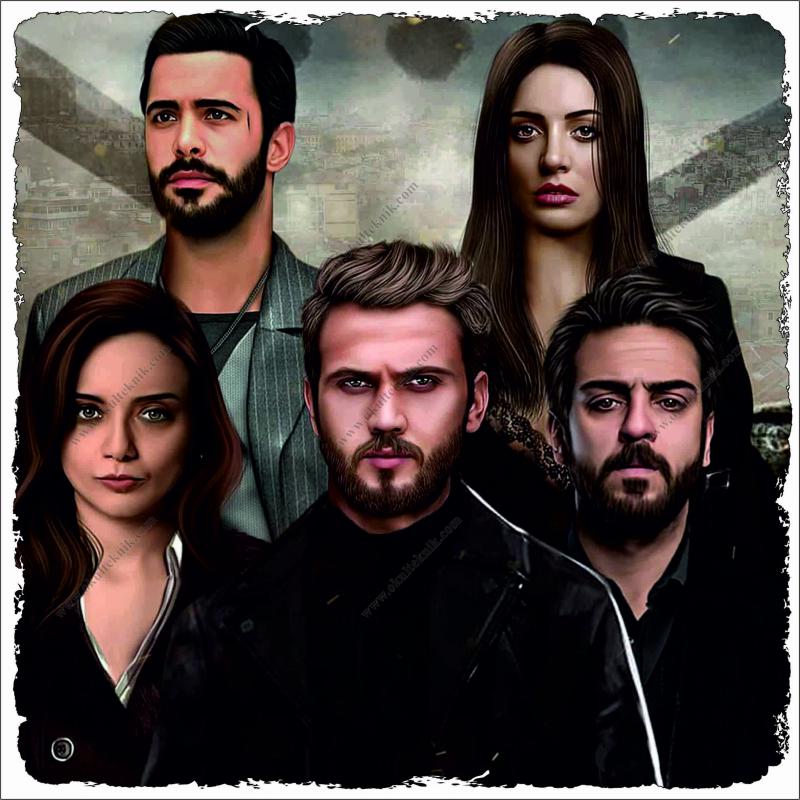 Çukur Ahşap Retro Baskı