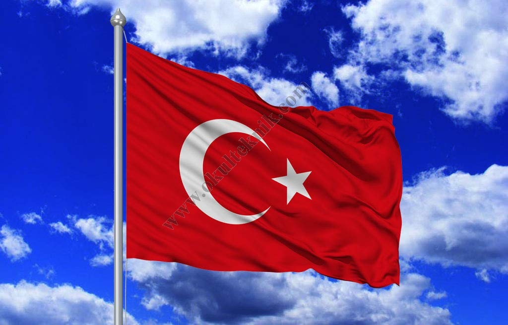 150 x 225 cm  Paraşüt Türk Bayrağı