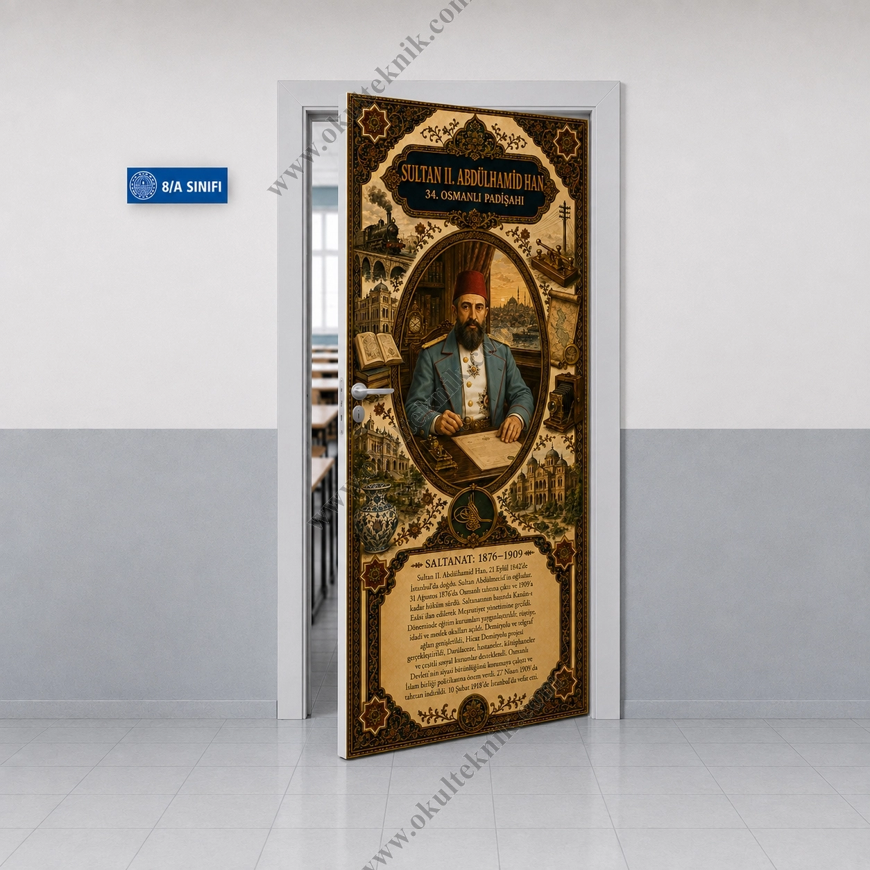 Sultan Abdulhamit Han Kapı Giydirme