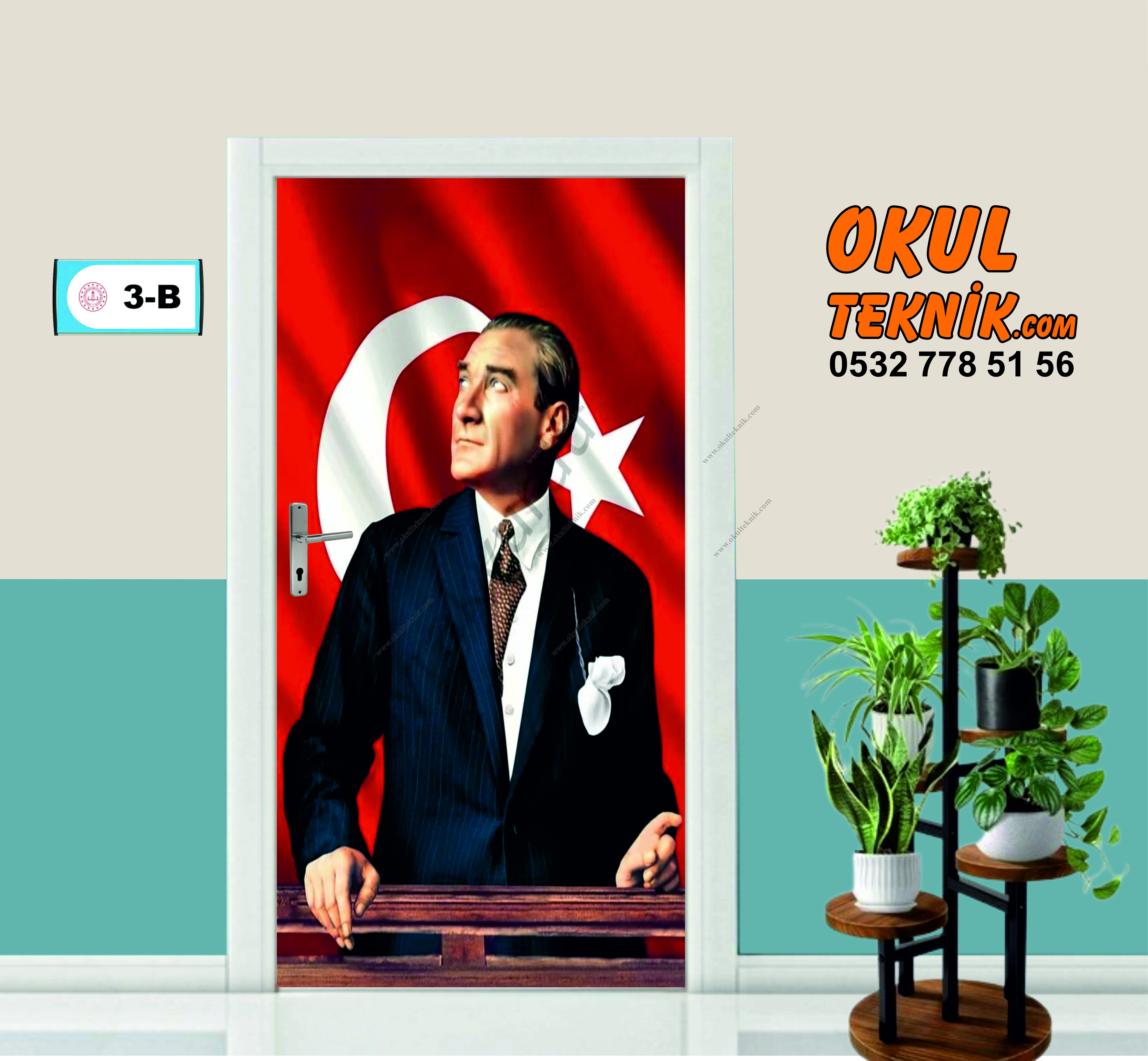 Atatürk Kapı Giydirmesi 1
