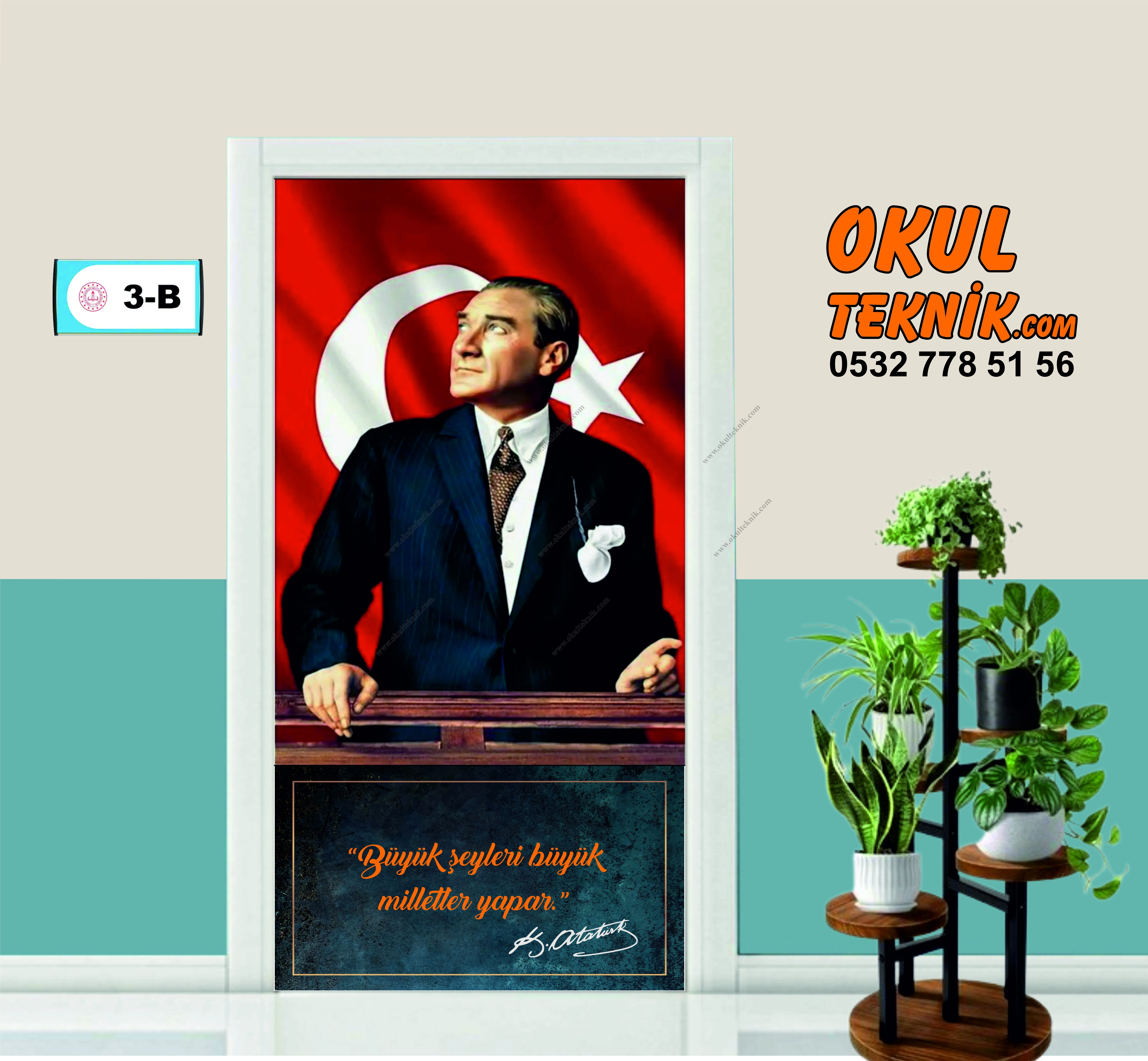 Atatürk Kapı Giydirme 2