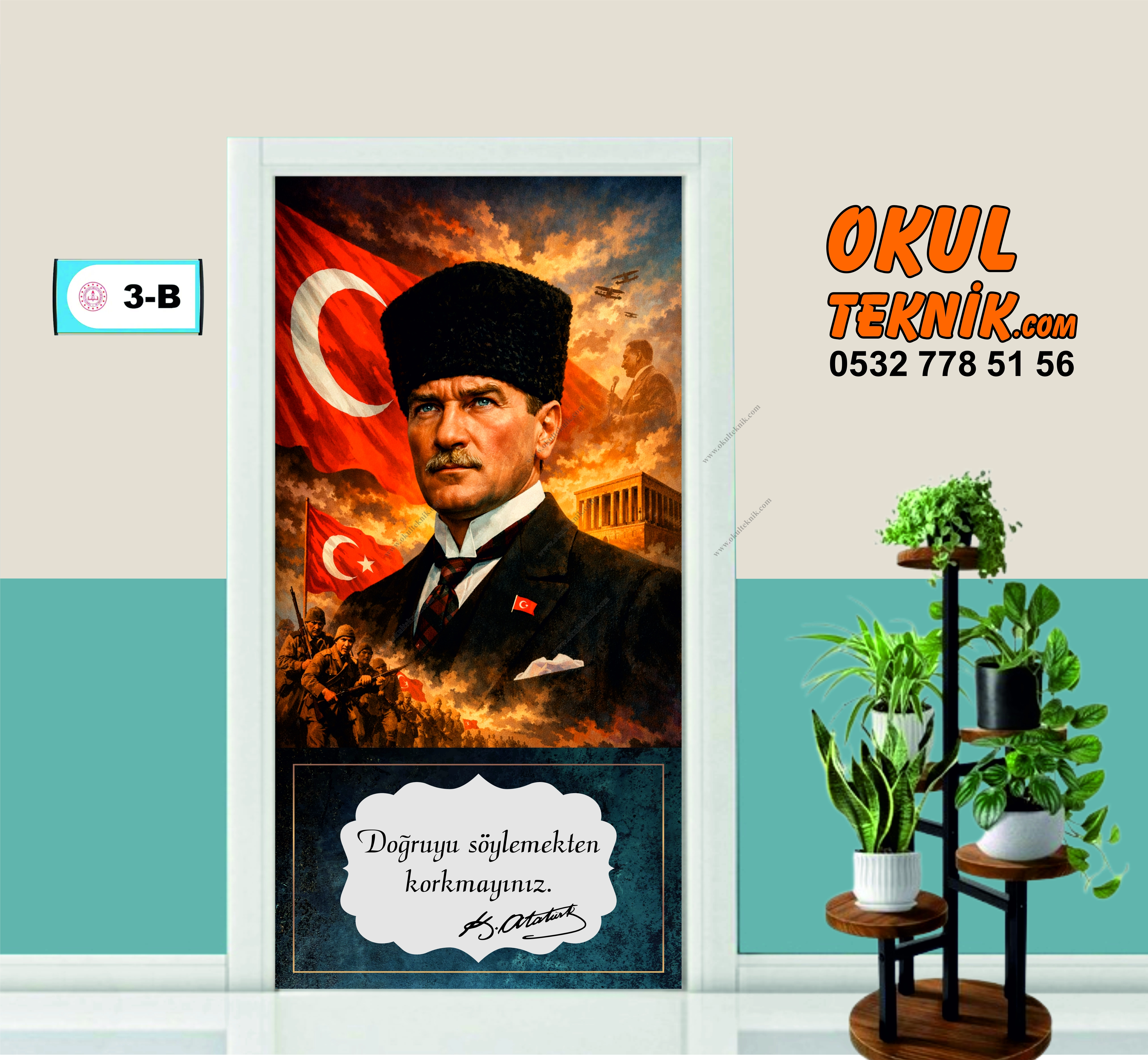 Atatürk Kapı Giydirme 3