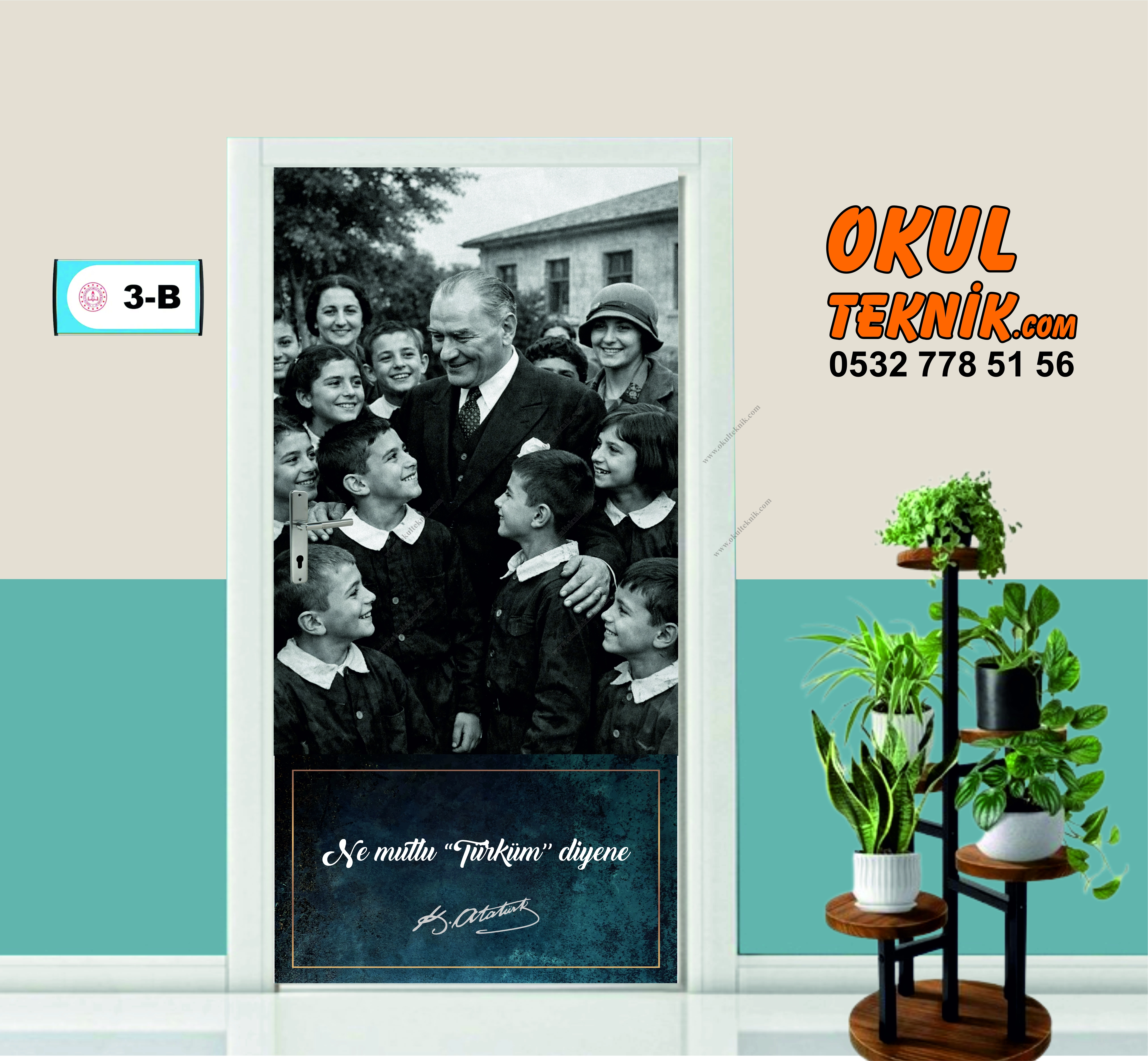 Atatürk Kapı Giydirme 5