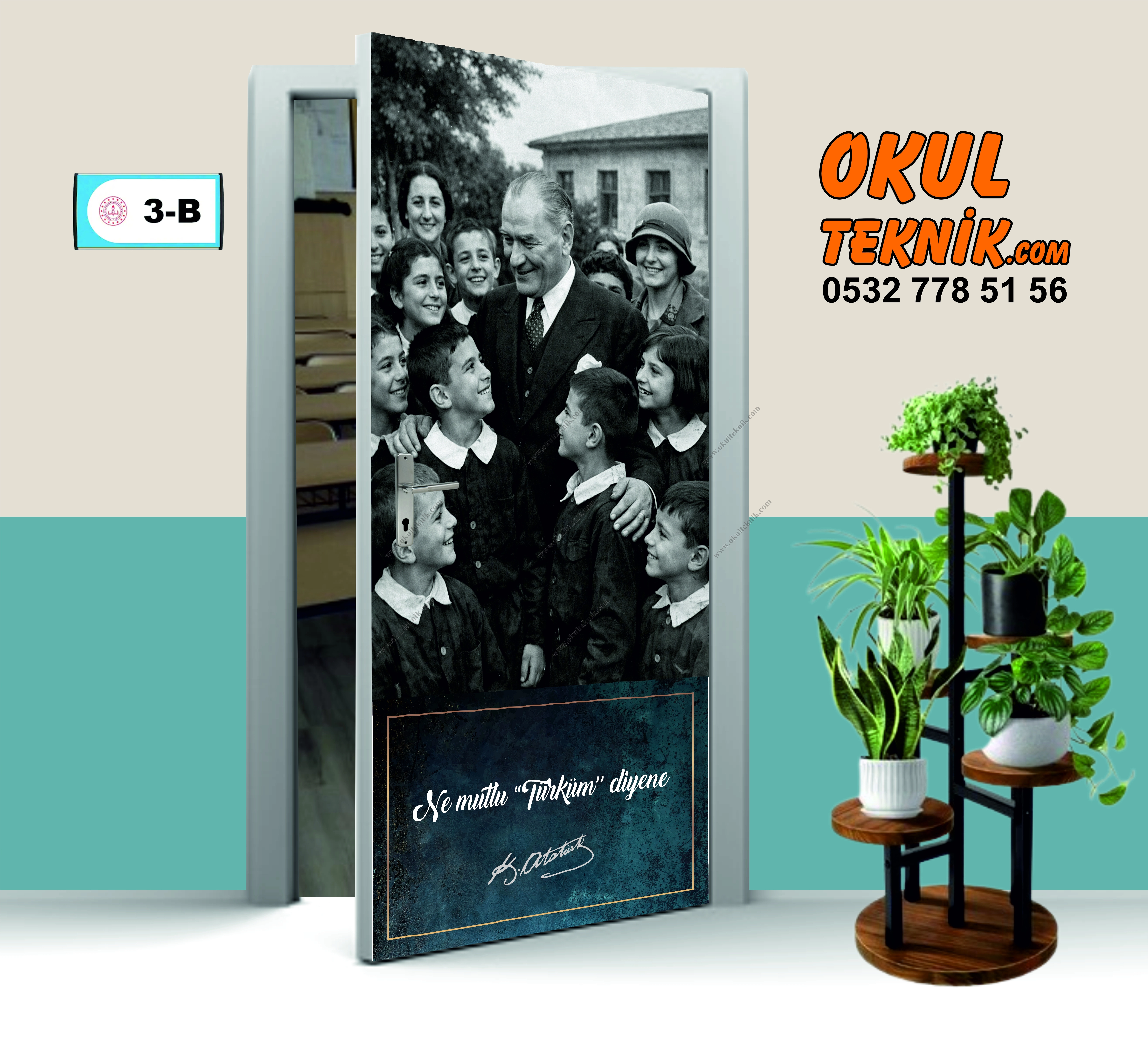 Atatürk Kapı Giydirme 5