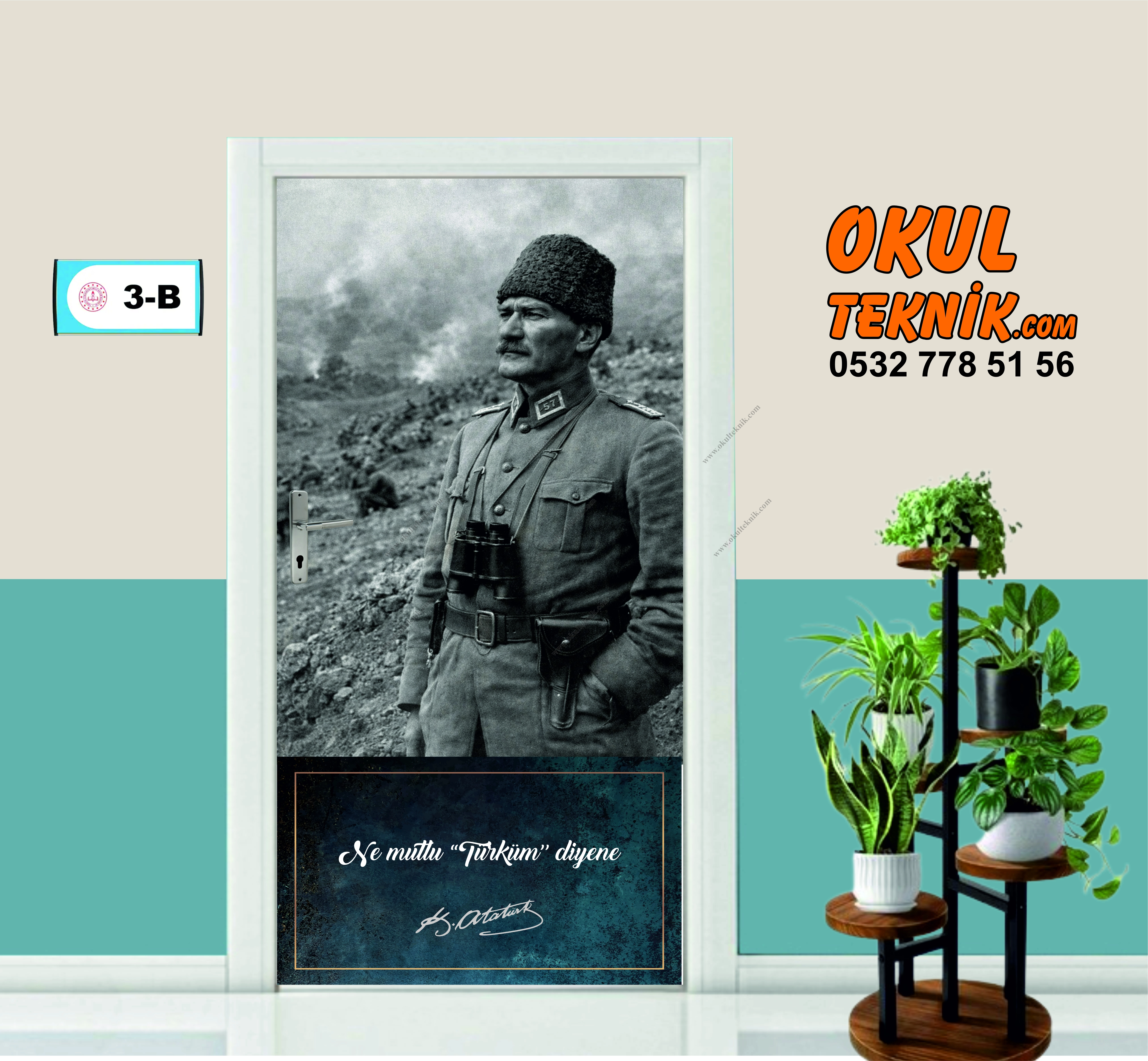Atatürk Kapı Giydirme 6