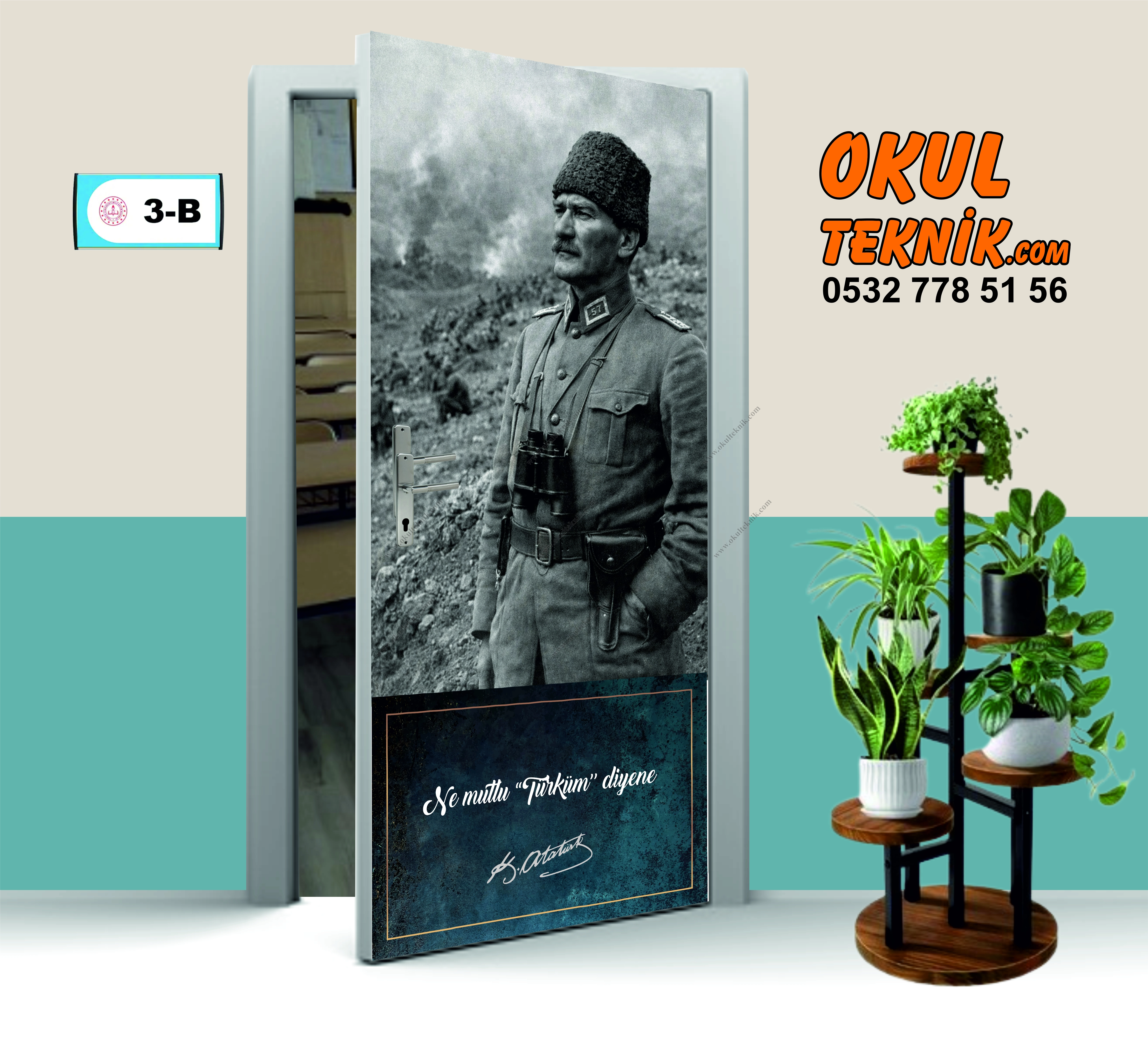 Atatürk Kapı Giydirme 6
