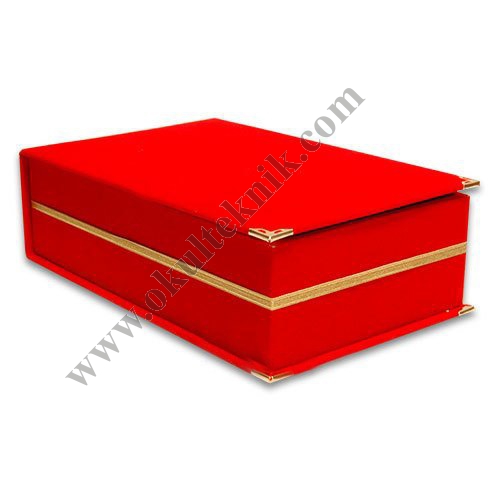 KRİSTAL PLAKET (KADİFE KUTULU)