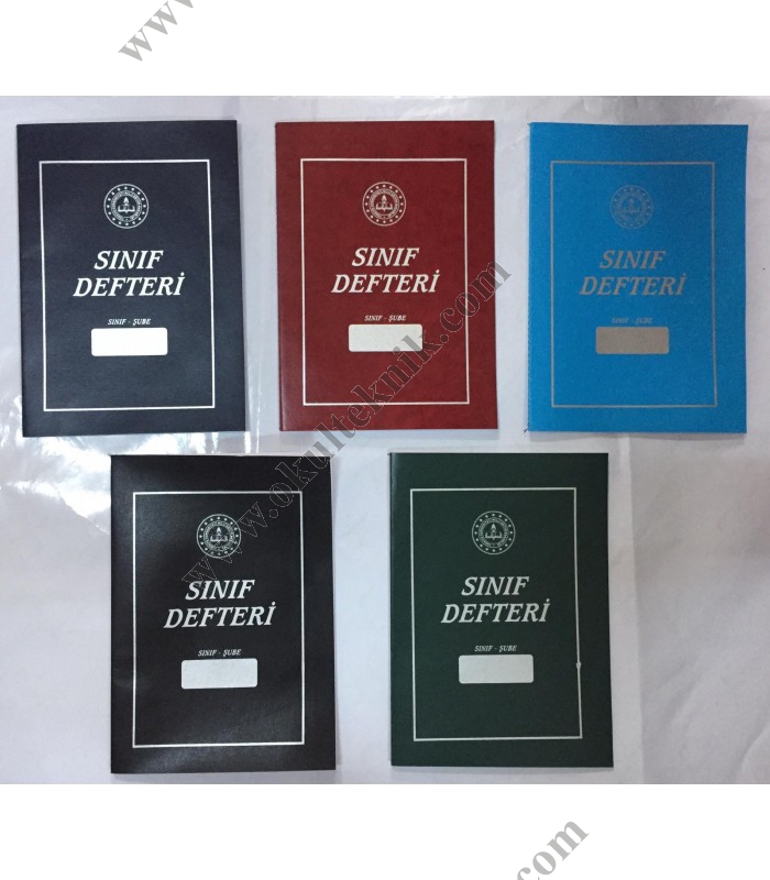 SINIF DEFTERİ 6 DERSLİ YILLIK YOKLAMALI