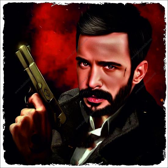 Ahşap Retro Baskı