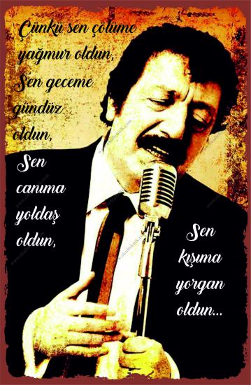 Ahşap Retro Baskı