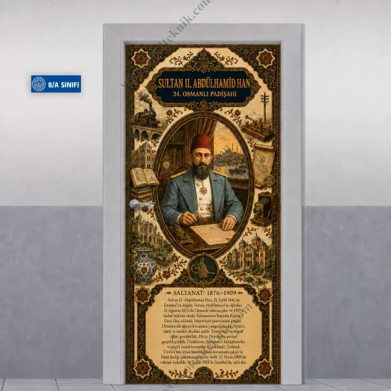Sultan Abdulhamit Han Kapı Giydirme