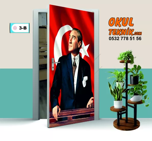 Atatürk Kapı Giydirmesi 1