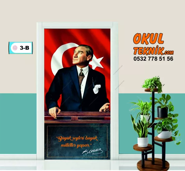 Atatürk Kapı Giydirme 2