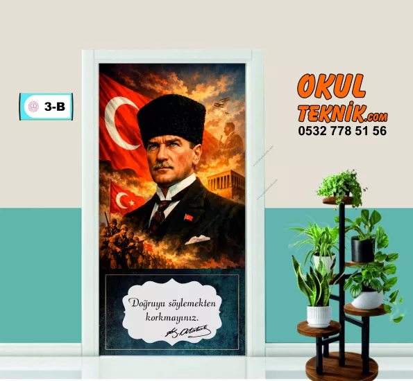 Atatürk Kapı Giydirme 3