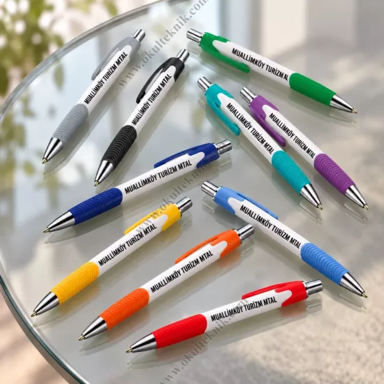 Özel Baskılı Promosyon Kalem – 12 TL | Okul Teknik