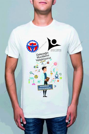 Tübitak Bilim Fuarı Tişört Baskı-8