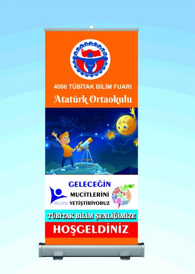 Tübitak Bilim Fuarı Roll Up-5