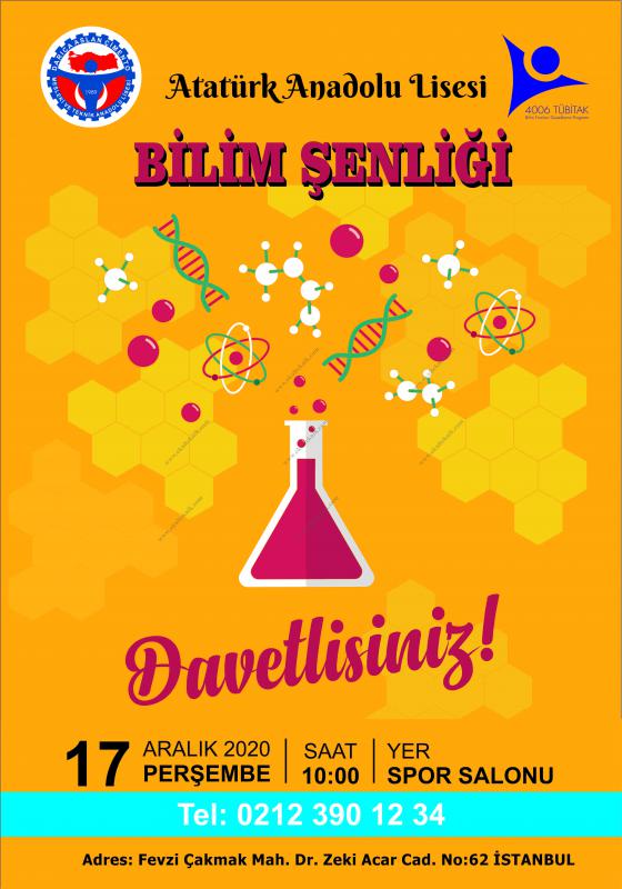 Tübitak Bilim Fuarı Afiş-9
