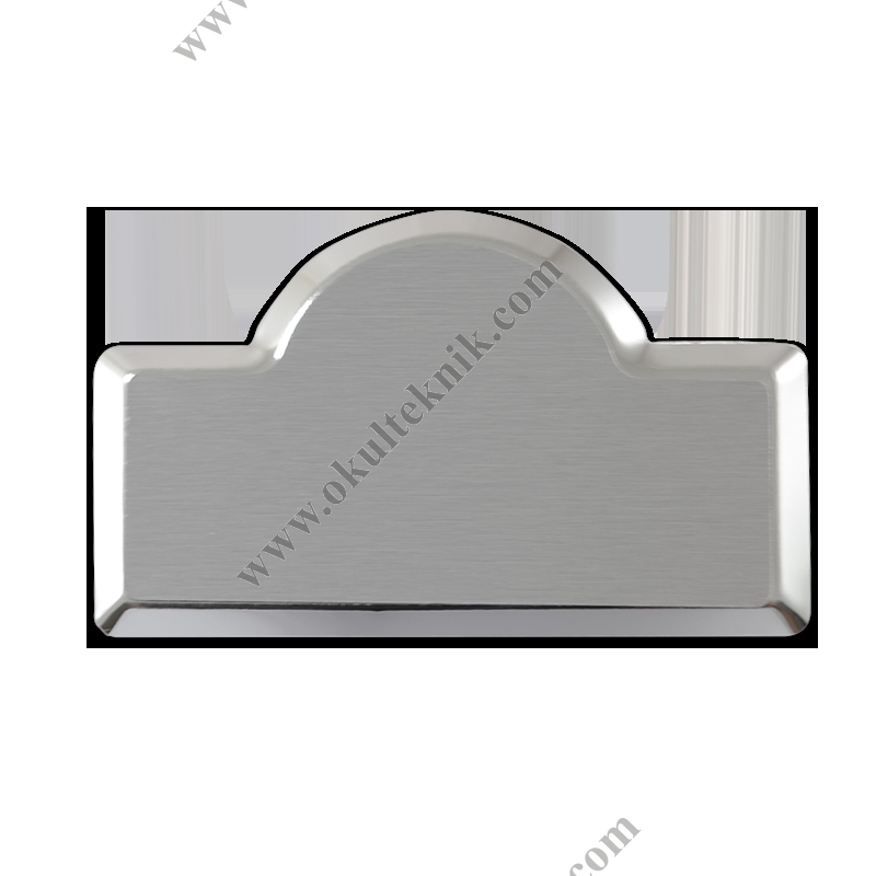 Sublimasyon Metal Yaka İsimliği (Gümüş Kubbe)